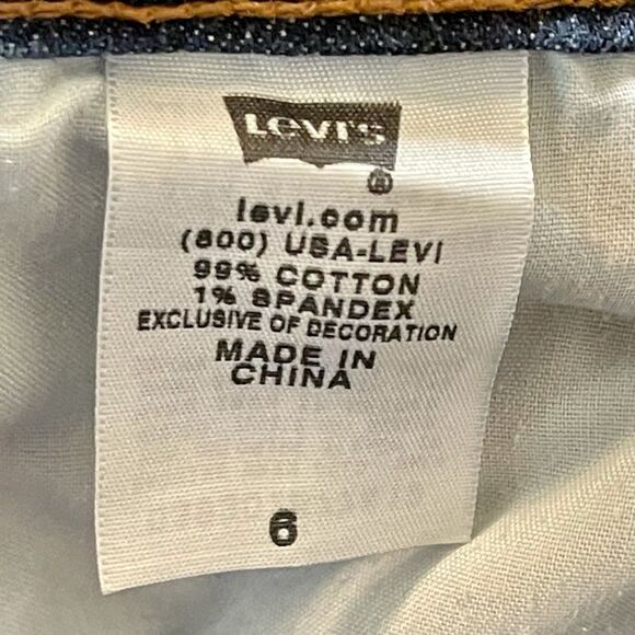 Levi’s 515 Denim Capris Crop Jeans 406 - Picture 10 of 11